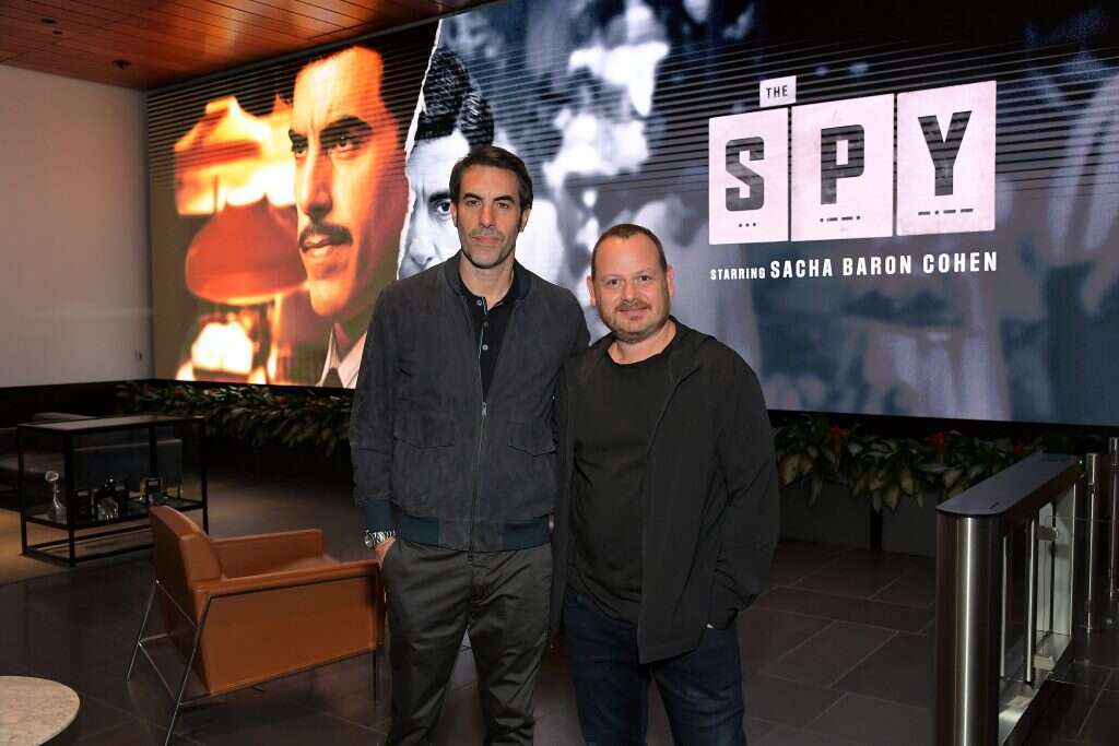 גידי רף וסשה ברון כהן. | גטי אימג'ס