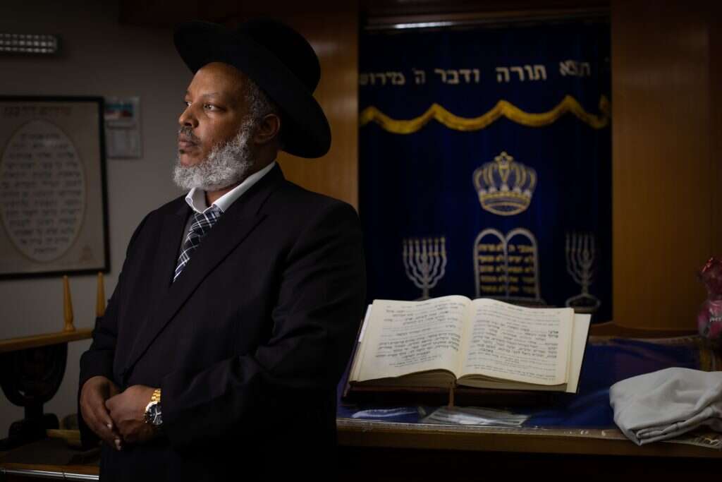 הרב ראובן וובשת, הרב הראשי של יוצאי אתיופיה בישראל. | אריק סולטן