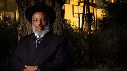 הרב ראובן וובשת, הרב הראשי של יוצאי אתיופיה בישראל. | אריק סולטן