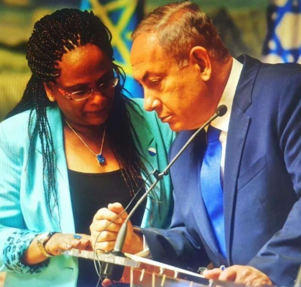 "באתיופיה אוהבים במיוחד את ישראל". בליינש זבדיה בעת ביקור ראש הממשלה באדיס אבבה, 2016