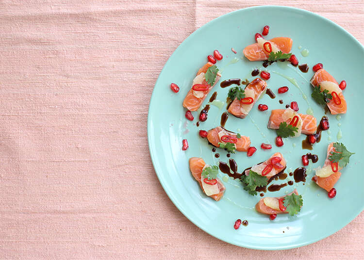 סשימי סלמון. | אפרת ליכטנשטט