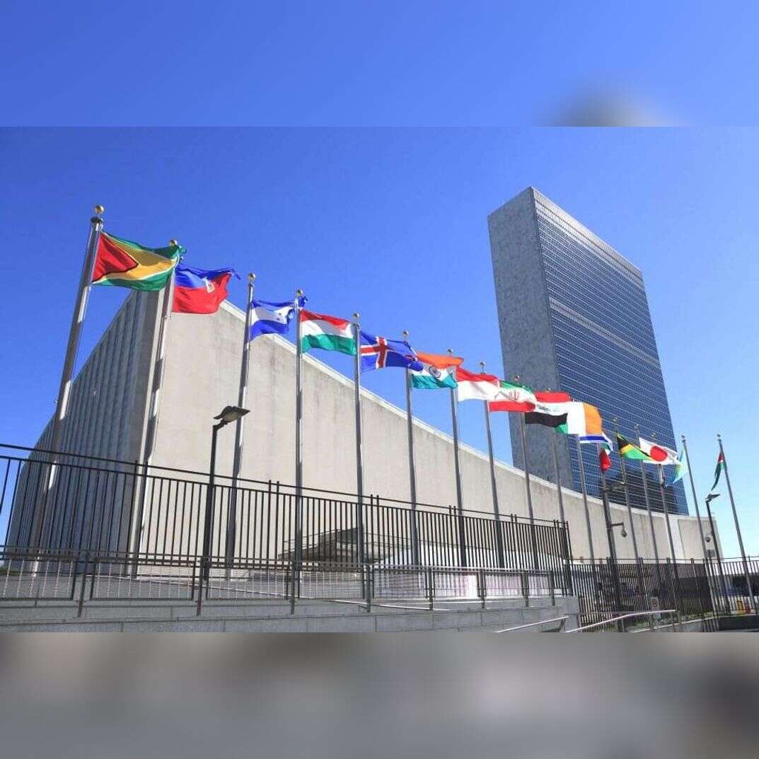 הבניין המרכזי של האו"ם בניו יורק | שאטרסטוק