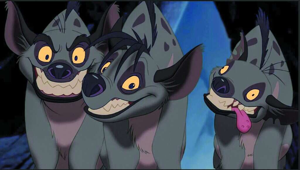 העמיקה את הרתיעה מהיונק הטורף. שלישיית הצבועים הנאלחת בסרט "מלך החיות". | מסך