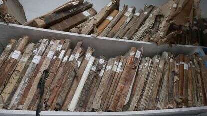 ספרים יהודיים בג'רבה, תוניס. קרדיט: מאיר אלפסי