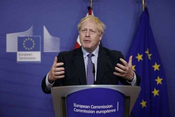 בוריס ג'ונסון. | AFP