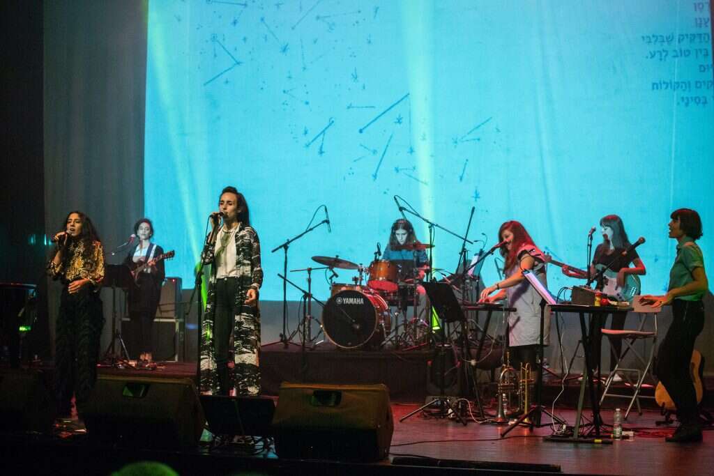 מתוך מופע ההשקה. | אבישג שאר-ישוב