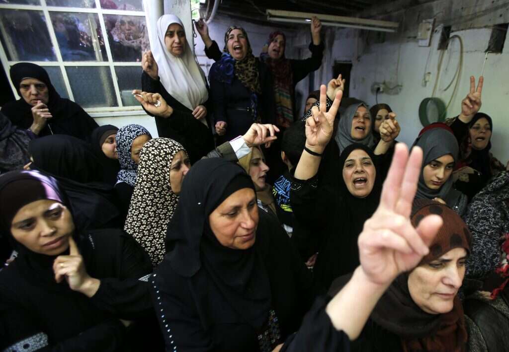 מחנה אל־ערוב. | EPA מחנה אל־ערוב. | EPA