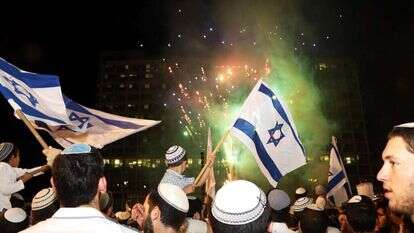 הקפות שניות בכיכר רבין. | אמיר מאירי