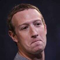 מארק צוקרברג במסיבת העיתונאים בניו יורק בסוף השבוע. | AFP