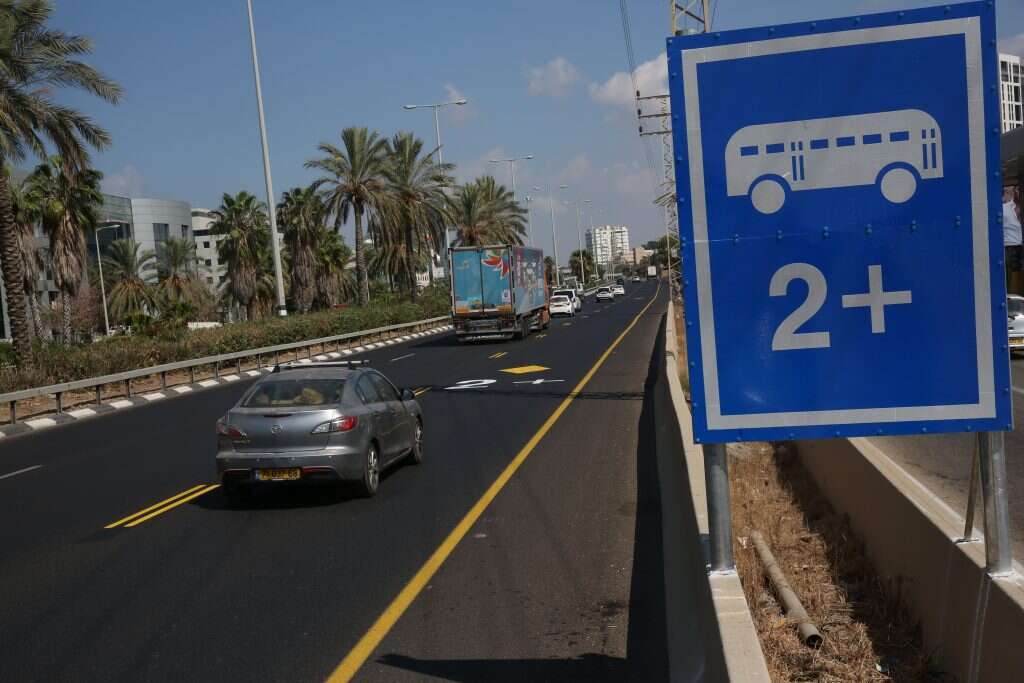 הנת"צ שהורחב בנתיבי איילון. | קוקו