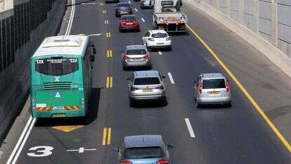 הנת"צ שהורחב בנתיבי איילון. | קוקו