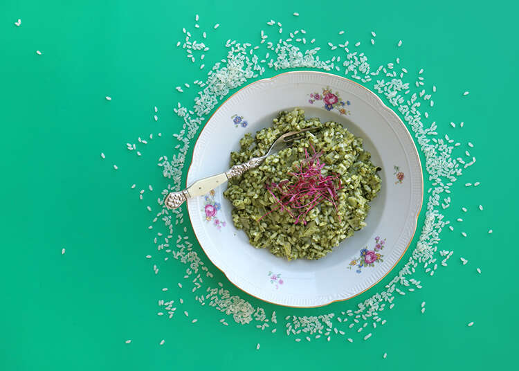 ריזוטו כרשה ותרד. | אפרת ליכטנשטט