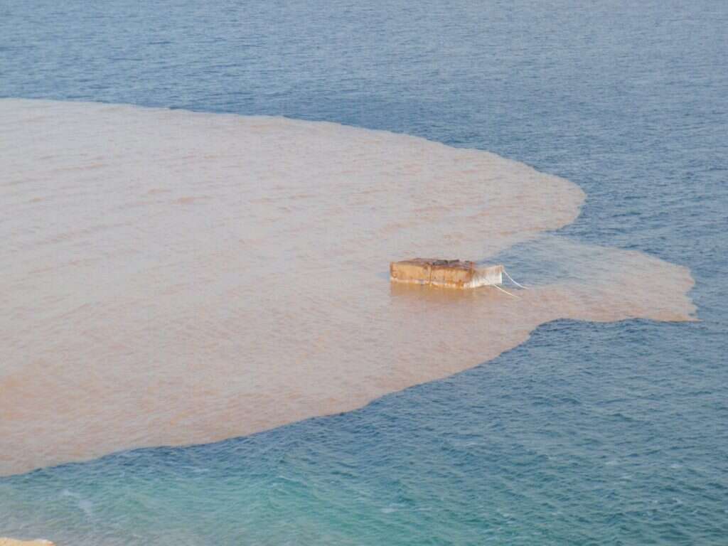 על צמד שכבות מייצג שנה אחת בתולדות הסלע. שיטפון בים המלח שסוחף חלק מהקרקע ויוצר את השכבות הכהות. | באדיבות פרופ' מוטי שטיין
