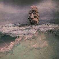 דינה גולדשטיין, פרט מתוך התערוכה SPENDOR , אוצרת שירה פרידמן. הוצג בגלריה שכטר