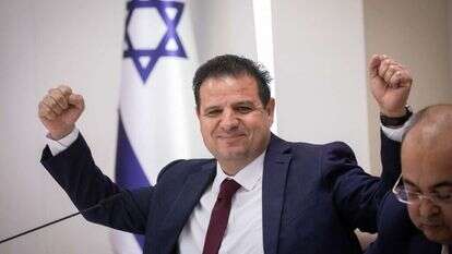 הרשימה המשותפת בבית הנשיא. | יונתן זינדל, פלאש 90