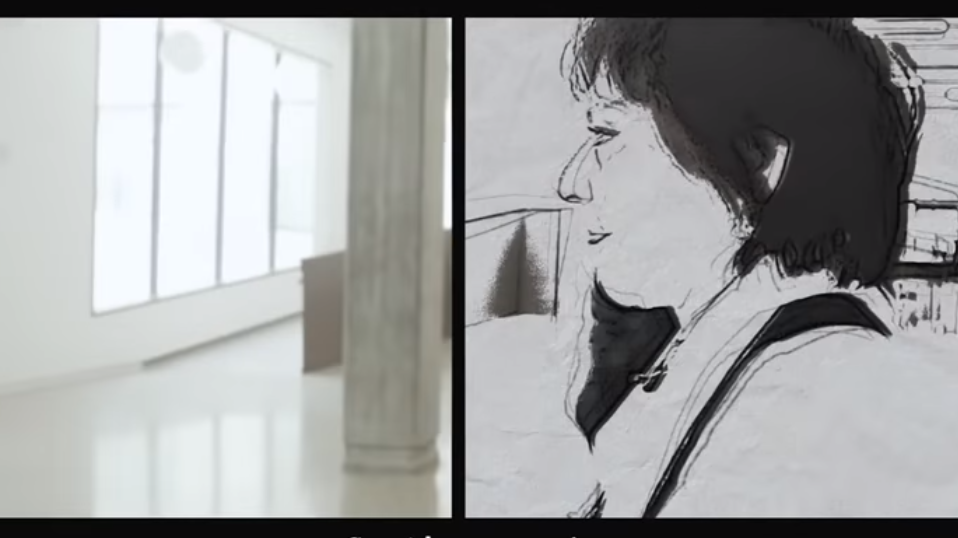 מסך מתוך הטריילר של הסרט. לאה צמל-עורכת דין