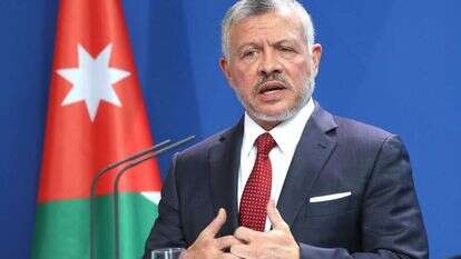 המלך עבדאללה. | EPA