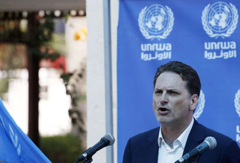 מזכ"ל אונר"א המפוטר, פייר קרנבול. | AFP