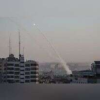 ירי רקטות מעזה. | AFP