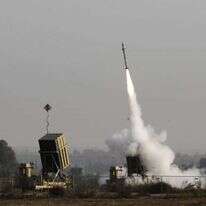 שיגור של כיפת ברזל. | AFP