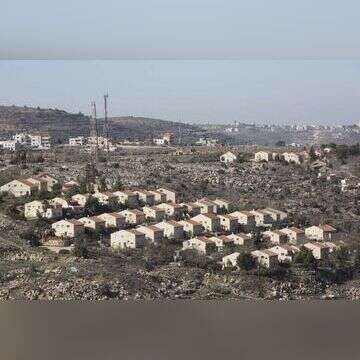 בתים ביהודה ושומרון. | EPA