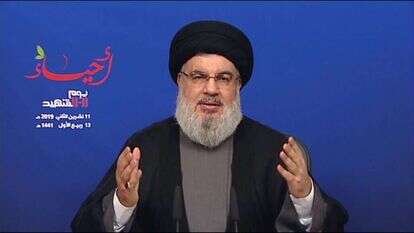 חסן נסראללה. | AFP