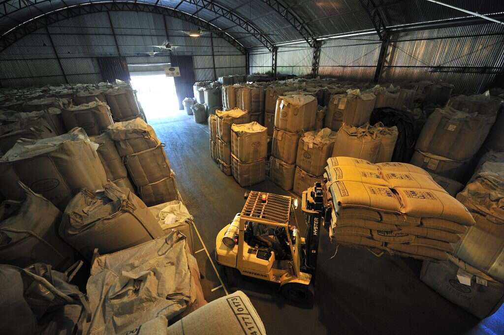 מחסן פולי קפה. | שאטרסטוק מחסן פולי קפה. | שאטרסטוק