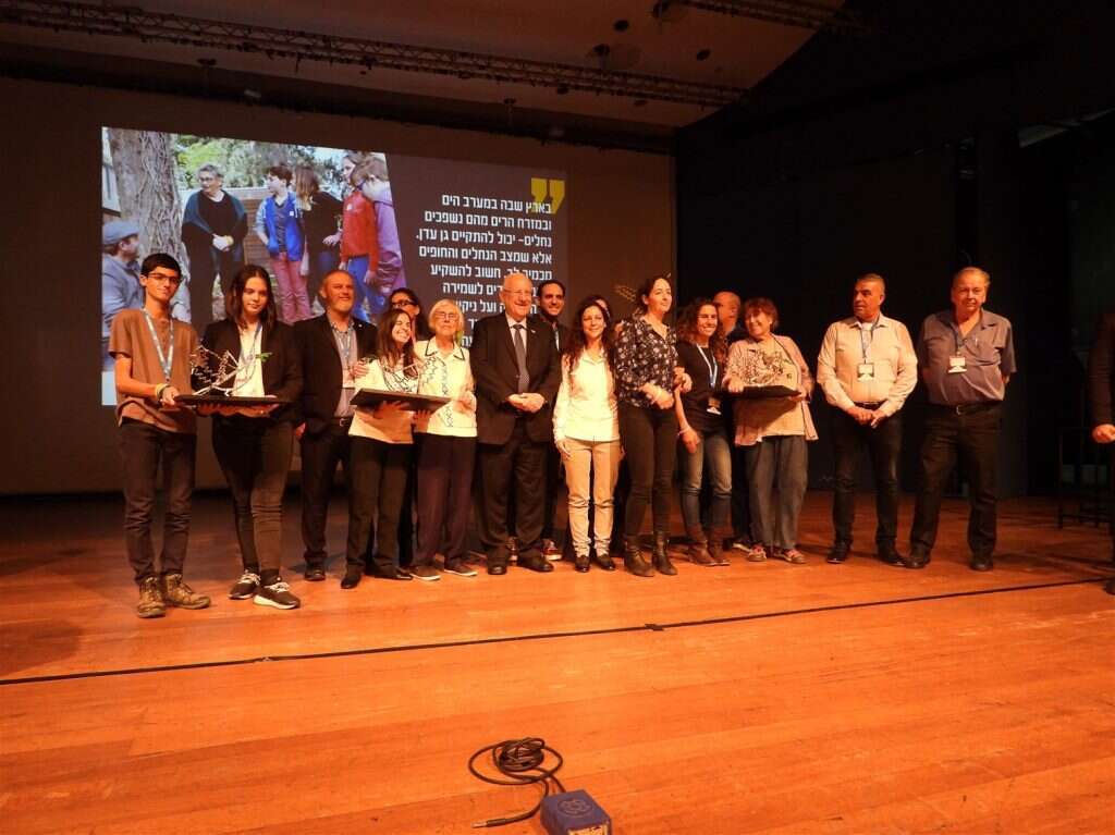 הזוכים בפרס. | דב גרינבלט, החברה להגנת הטבע