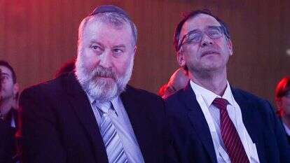 שי ניצן ואביחי מנדלבליט. | אורן בן חקון