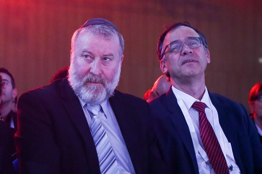 שי ניצן ואביחי מנדלבליט. | אורן בן חקון