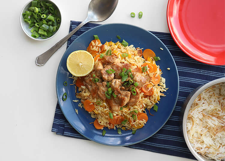 פרגיות עסיסיות על אורז מוקפץ. | אפרת ליכטנשטט