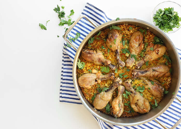 קדרת עוף ואורז משפחתית. | אפרת ליכטנשטט