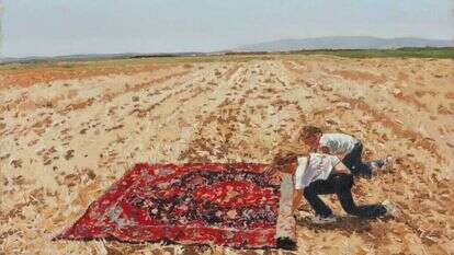 פאטמה שנאן, רזאן ועדן 2, 2012, | ליאת אלבלינג. מתוך התערוכה : עשור לפרס שיף, במוזיאון תל אביב לאמנות