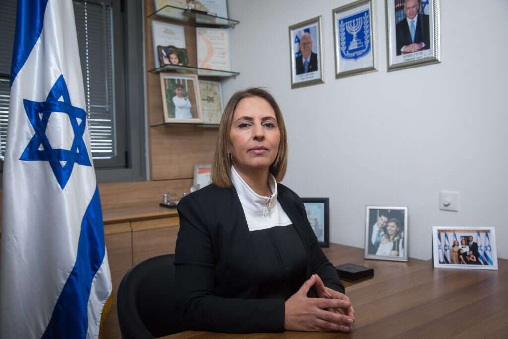 השרה גילה גמליאל. | נעם ריבקין פנטון, פלאש 90