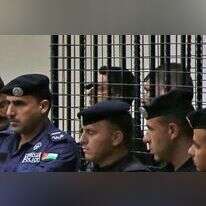 קונסטנטין קוטוב בבית המשפט בירדן. | AFP