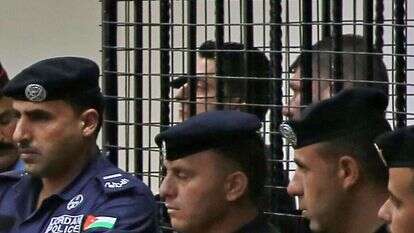 קונסטנטין קוטוב בבית המשפט בירדן. | AFP