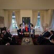 נתניהו וראש ממשלת פורטוגל, אתמול. | EPA