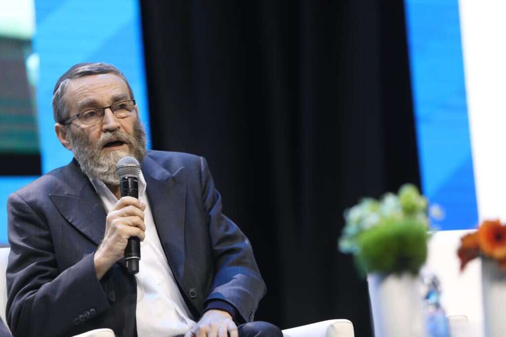 ח"כ משה גפני בוועידת מקור ראשון. | נעם ריבקין פנטון, פלאש 90 ח"כ משה גפני בוועידת מקור ראשון. | נעם ריבקין פנטון, פלאש 90