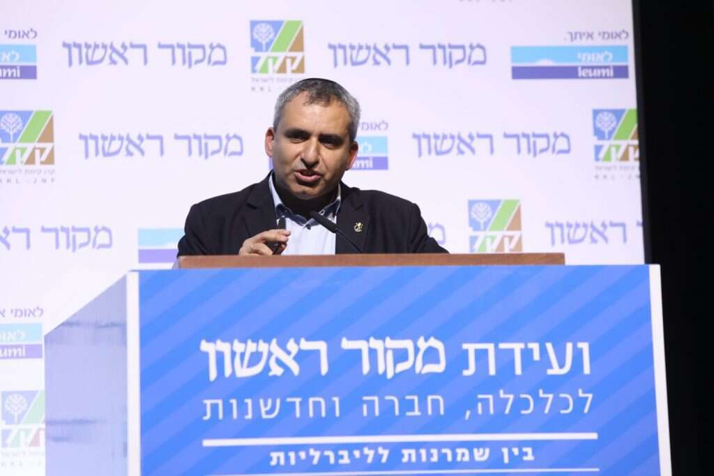 השר להגנת הסביבה, ירושלים והמורשת זאב אלקין בוועידת מקור ראשון. | נעם ריבקין פנטון, פלאש 90 השר להגנת הסביבה, ירושלים והמורשת זאב אלקין בוועידת מקור ראשון. | נעם ריבקין פנטון, פלאש 90