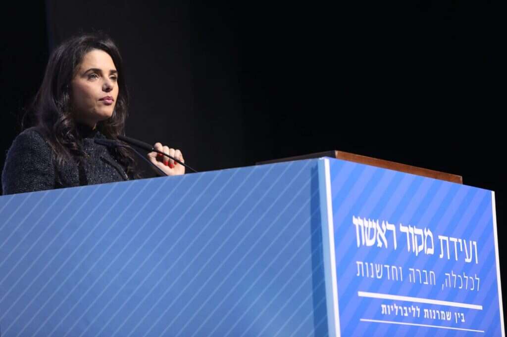 ח"כ איילת שקד. | נעם ריבקין פנטון ח"כ איילת שקד. | נעם ריבקין פנטון