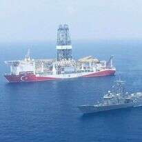 ספינות טורקיות בים התיכון, יולי 2019. | גטי אימג'ס