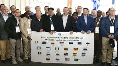 המשלחת בביקור בברקן. | אבי חיון המשלחת בביקור בברקן. | אבי חיון