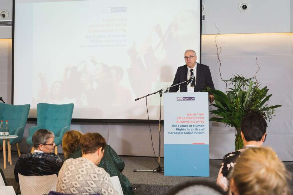 ג'רלד שטיינברג, יו"ר ארגון ngo monitor. | ילנה קווטני