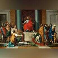 משפט שלמה, 1649. | גטי אימג'ס משפט שלמה, 1649. | גטי אימג'ס