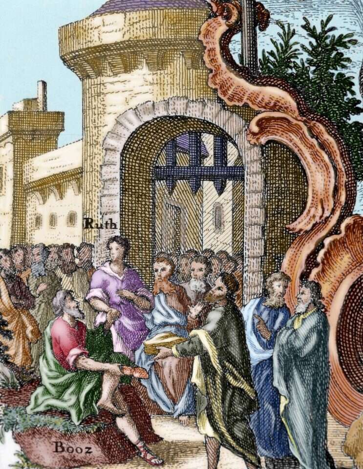 טקס החליצה במגילת רות. | גטי אימג'ס