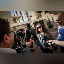 בן־ארי בטקס הפרידה משי ניצן. | אוליבייה פיטוסי, פלאש 90