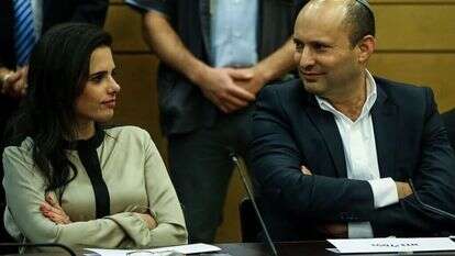 נפתלי בנט ואיילת שקד. | אורן בן חקון