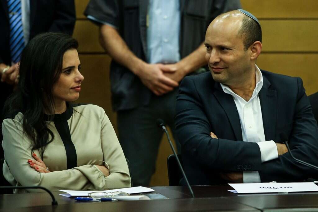 נפתלי בנט ואיילת שקד. | אורן בן חקון