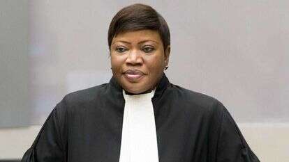 התובעת הראשית לשעבר בהאג, פאטו בנסודה. | EPA