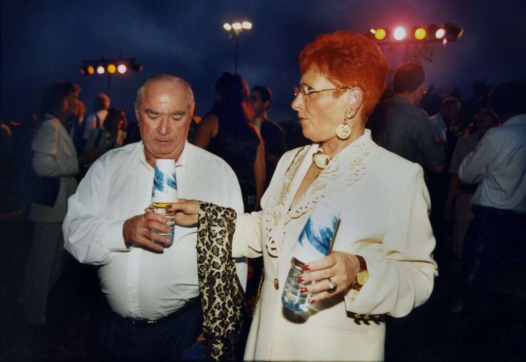 "מהרגע הראשון נהיינו חברים טובים". עפרה מאירסון עם רפול. | משה שי, פלאש 90